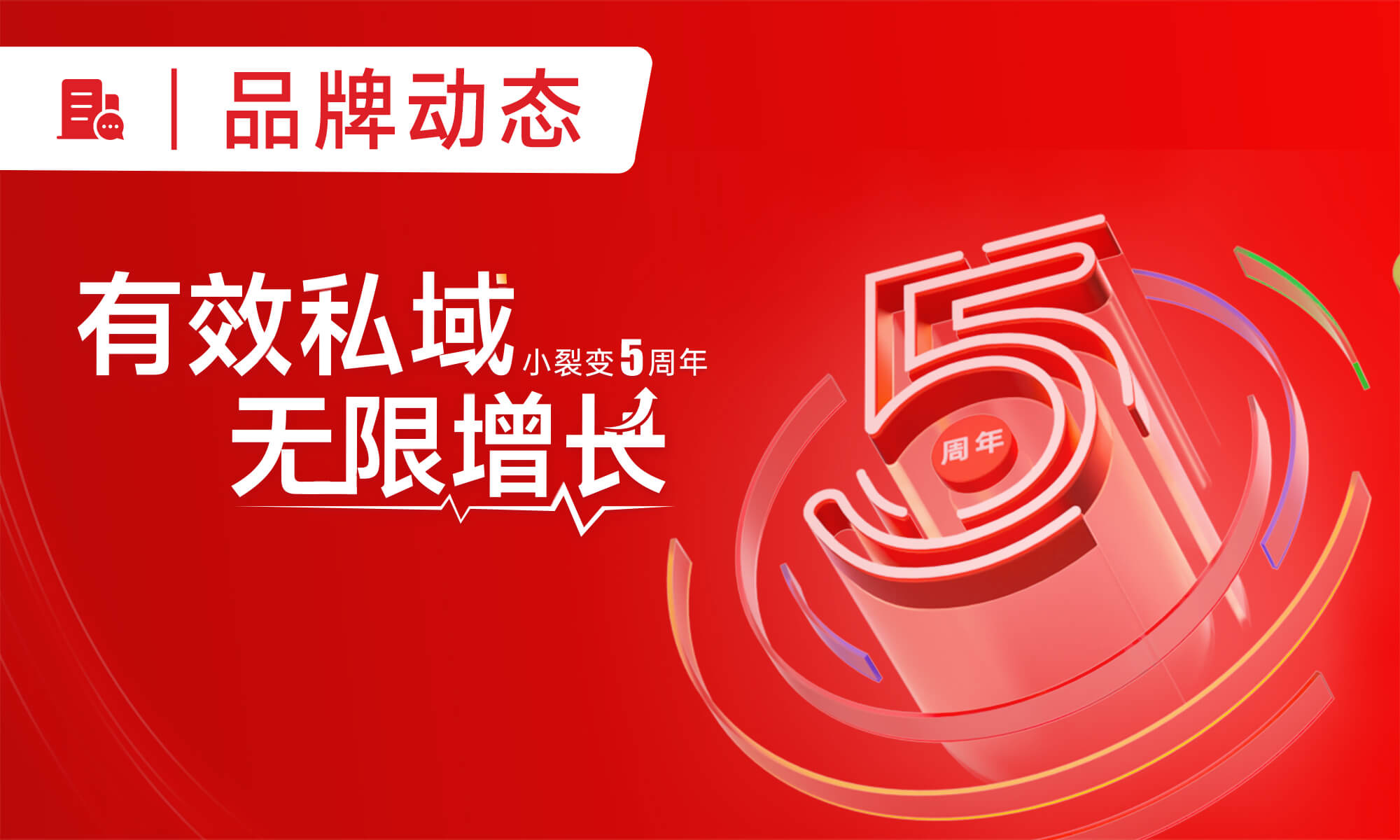 小裂變五周年，有效私域，無限增長！