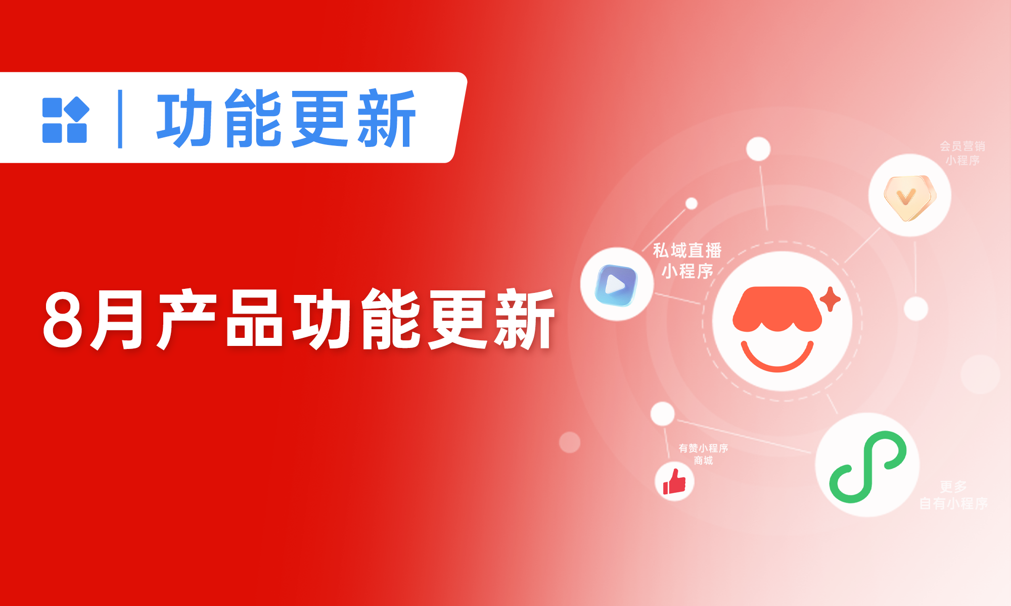 打通！推客分銷小程序打通自有小程序，還有20+實用、好用功能升級！